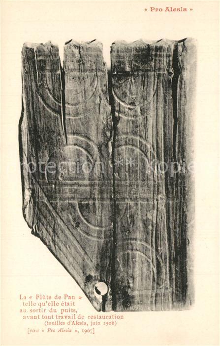 Alesia(Roman War) Alise-Sainte-Reine Flute de Pan