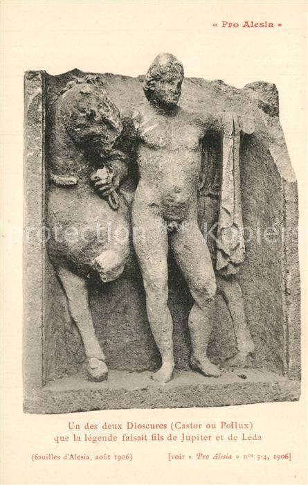 Alesia(Roman War) Alise-Sainte-Reine Un des deux Dioscures