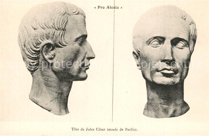 Alesia(Roman War) Alise-Sainte-Reine Tete de Jules C?sar