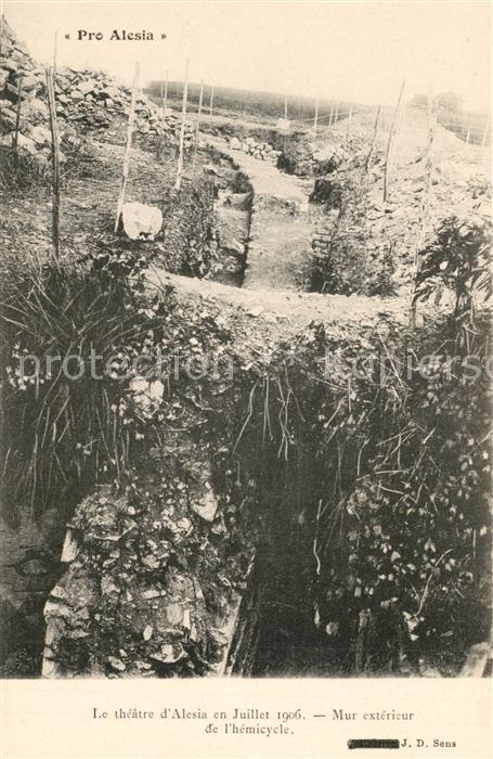 Alesia(Roman War) Alise-Sainte-Reine Theatre