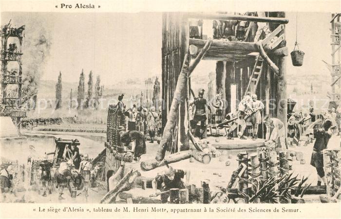 Alesia(Roman War) Alise-Sainte-Reine Le siege