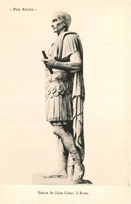 Alesia(Roman War) Alise-Sainte-Reine Statue de Jules Cesar