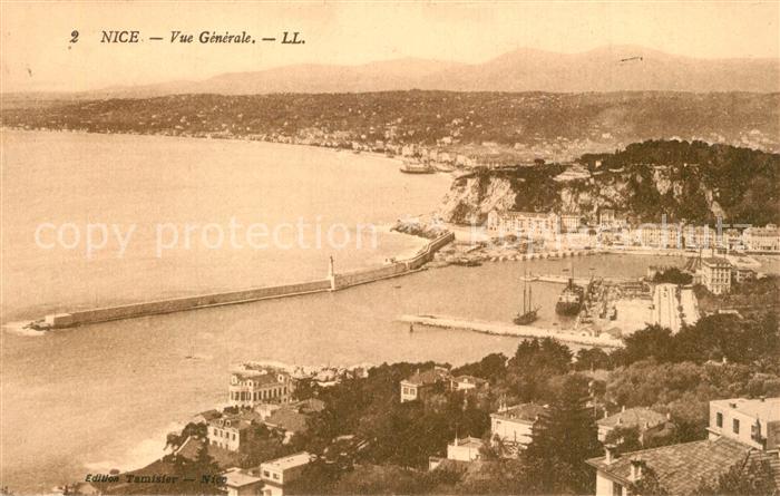 Nice Alpes Maritimes Fliegeraufnahme