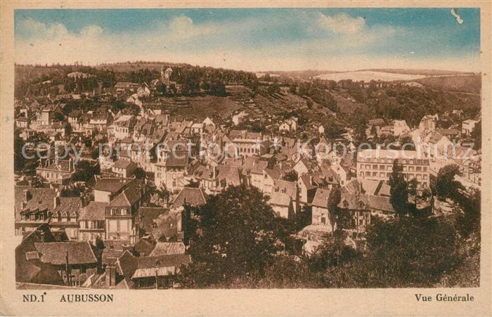 Aubusson Creuse Vue Generale