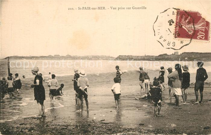 Saint-Pair-sur-Mer Vue prise sur Granville