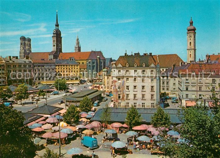 Muenchen Viktualienmarkt