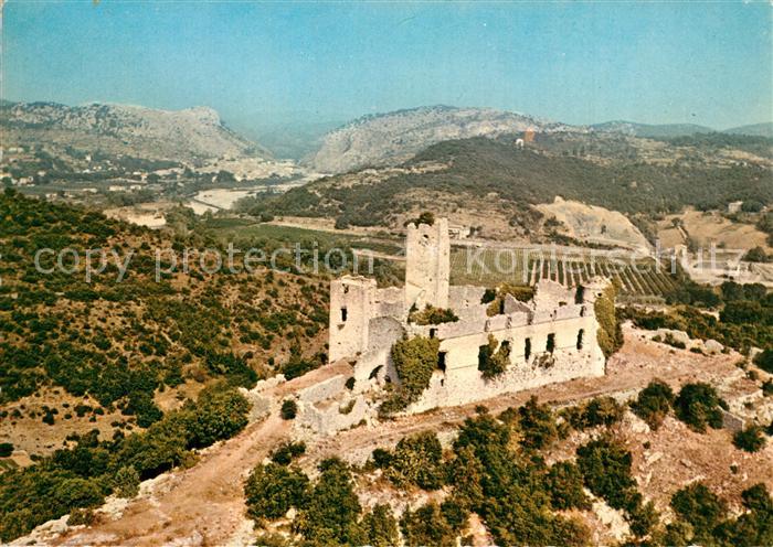 Anduze Fliegeraufnahme Chateau de Sandeyran