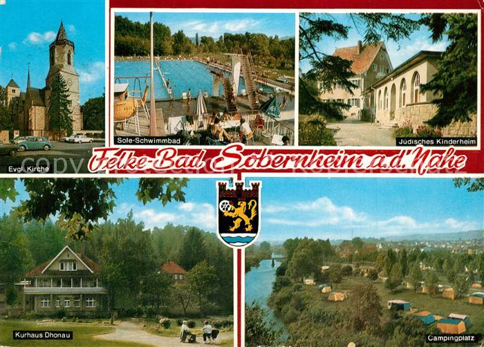 Bad Sobernheim Felke-Bad Kurhaus Dhonau Camping Freibad J?disches Kinderheim