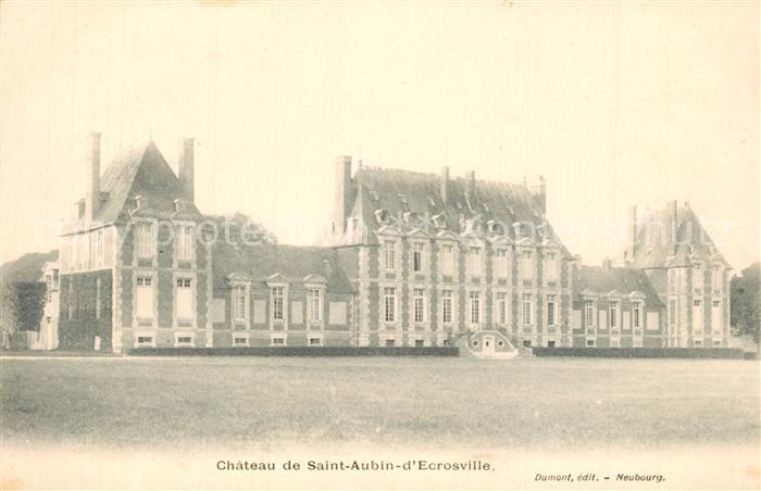 Saint-Aubin-d Ecrosville Chateau Schloss
