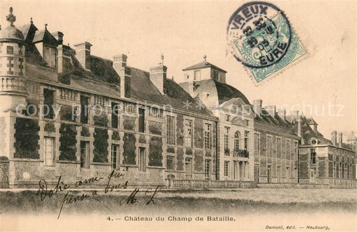 Sainte-Opportune-du-Bosc Chateau du Champ de Bataille