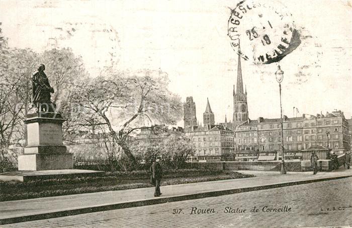 Rouen Statue de Corneille