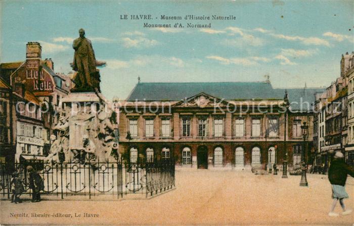 Le Havre Musee d Histoire Naturelle Monument d'Augustin Normand