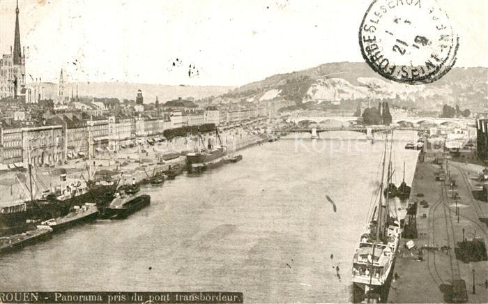 Rouen Panorama pris du pont transpordeur