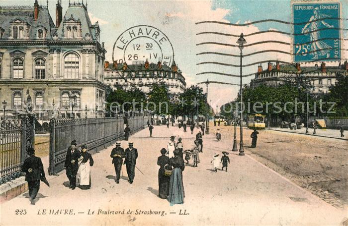 Le Havre Boulevard de Strasbourg