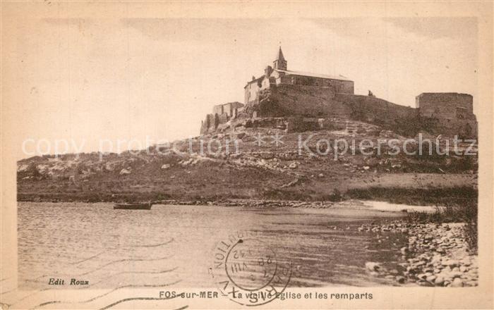 Fos-sur-Mer La vieille Eglise et les remparts