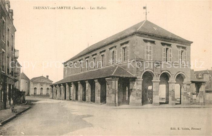Fresnay-sur-Sarthe Les Halles