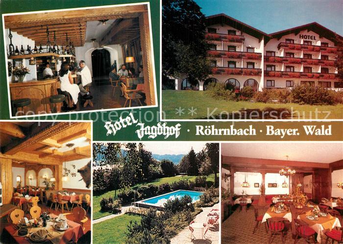 Roehrnbach Hotel Jagdhof Restaurant Bar Swimming Pool