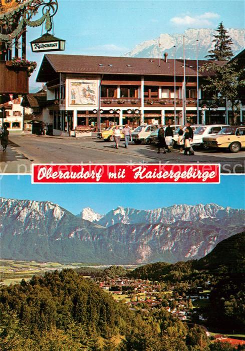 Oberaudorf Rathaus Gesamtansicht Bayerisches Inntal Kaisergebirge