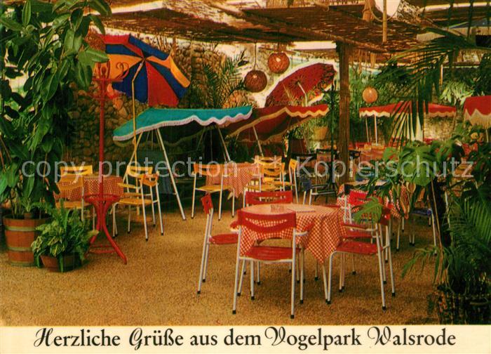 Walsrode Lueneburger Heide Vogelpark Tropencafe in der Paradieshalle