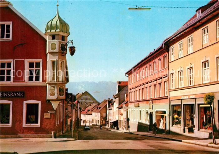 Murnau Staffelsee Hauptstrasse Untermarkt
