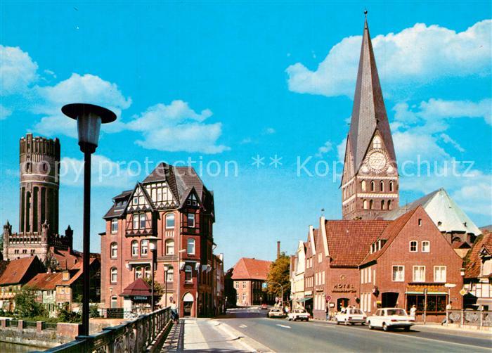 Lueneburg Blick zur Johanniskirche