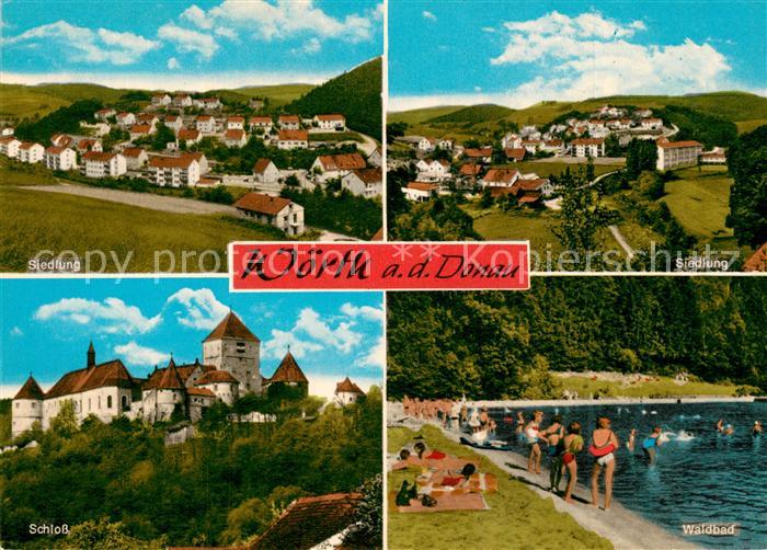 Woerth Donau Siedlung Schloss Waldbad