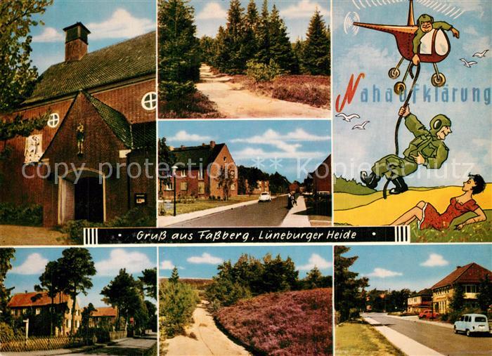 Fassberg Ortsmotive Kirche Lueneburger Heide