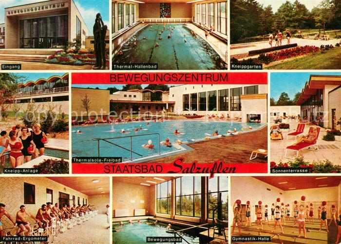 Bad Salzuflen Bewegungszentrum Thermalbad Kneippkur Gymnastik