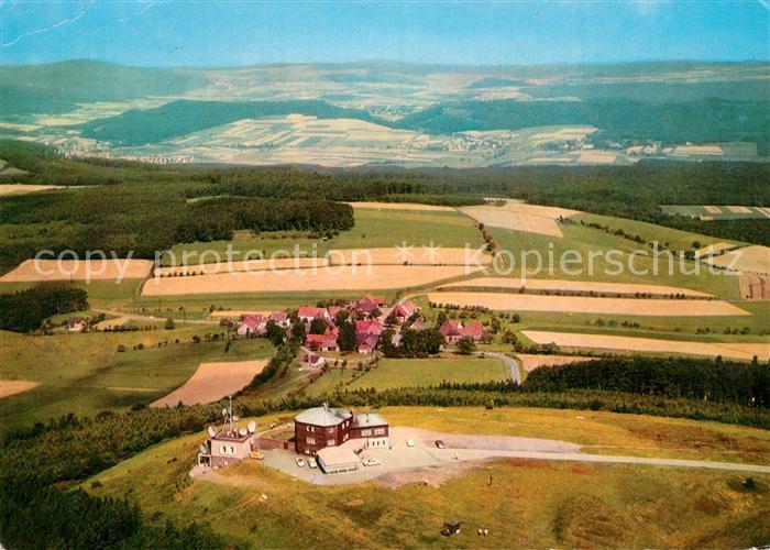 Rischenau Berghotel Gaststaette Koeterberg Fliegeraufnahme