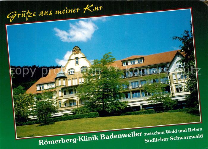 Badenweiler Roemerberg Klinik Kurort im Schwarzwald