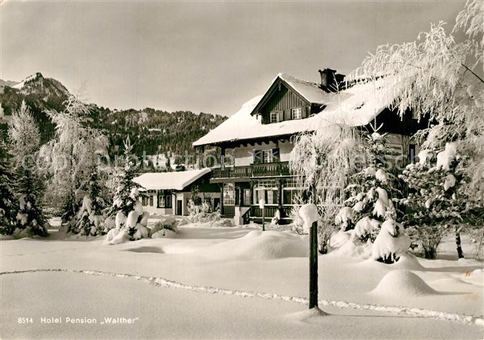 Oberstdorf Hotel Pension Walther Winterimpressionen Allgaeu