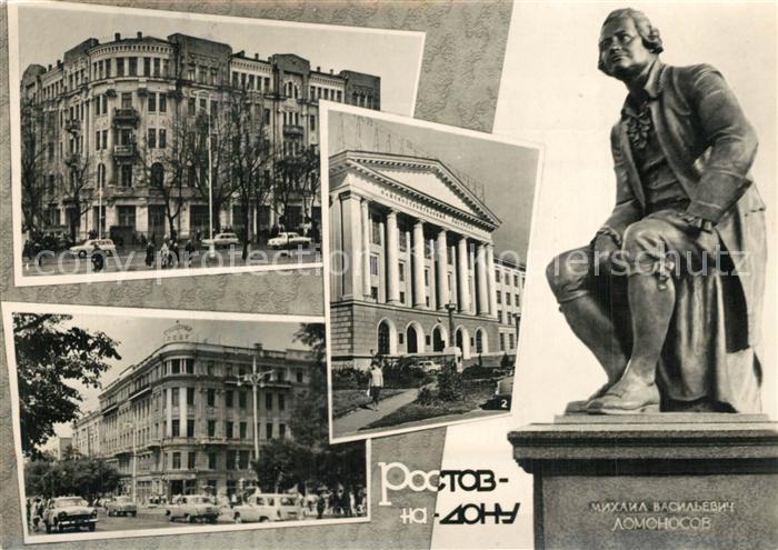Rostow am Don Denkmal Lomonosov