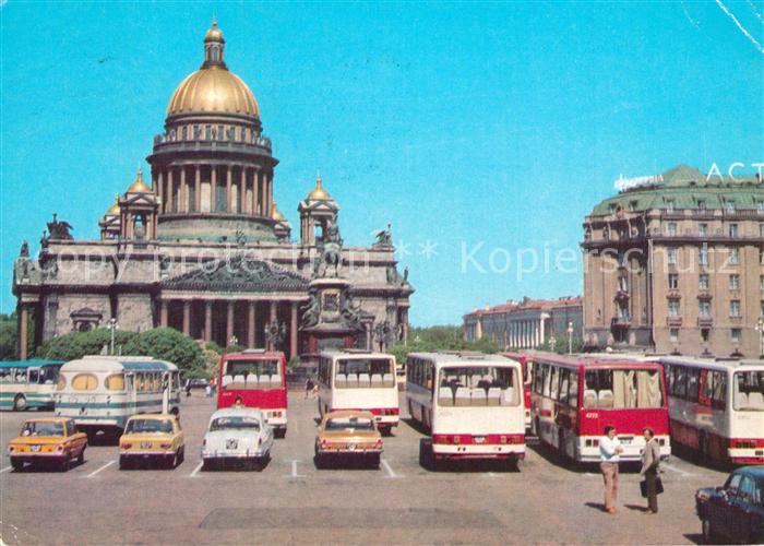 Leningrad St Petersburg Isaakivskaja Platz