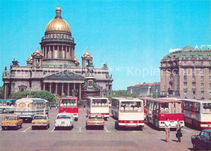 Leningrad St Petersburg isaakievskaja Platz