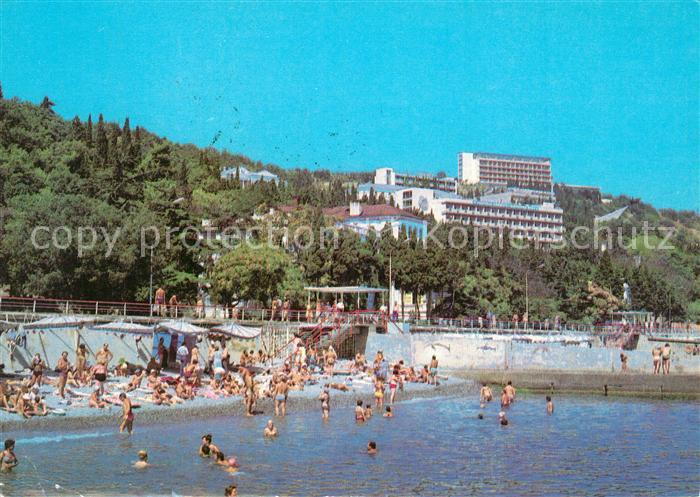 Aluschta Krim Crimea Strand