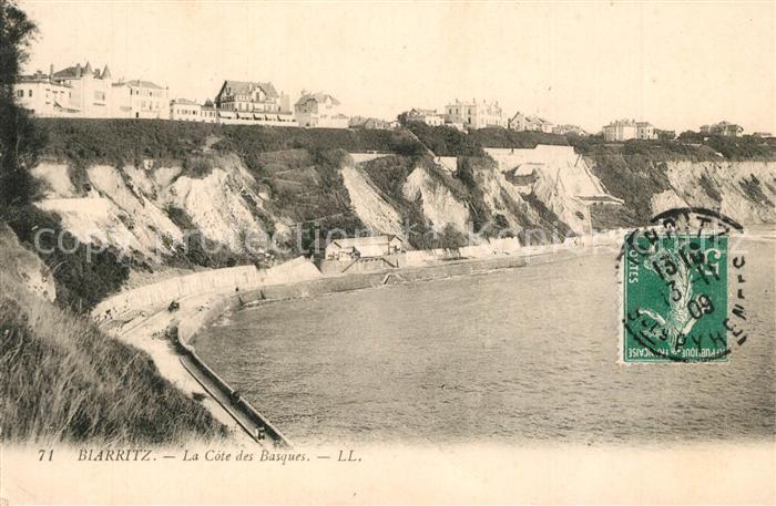Biarritz Pyrenees Atlantiques La Cote des Basques