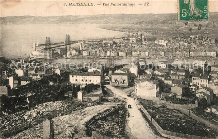 Marseille Bouches-du-Rhone Vue panoramique