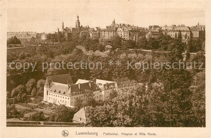 LUXEMBOURG  Luxemburg Pfaffenthal Hospice et Ville Haute