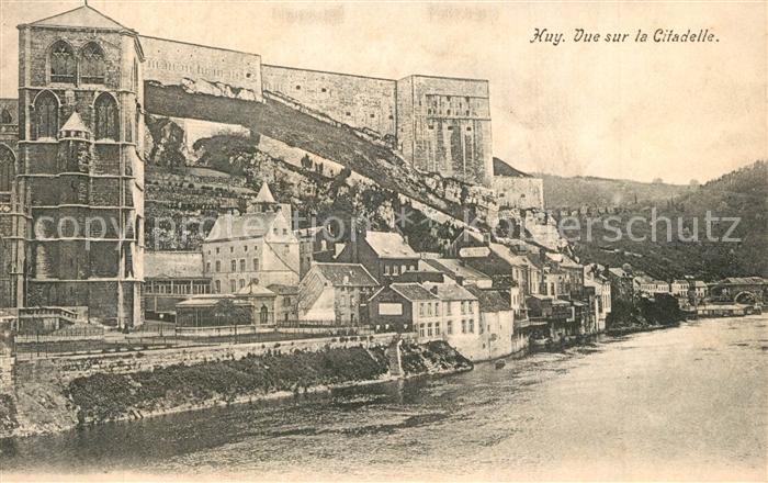 Huy la Meuse Vue sur la Citadelle
