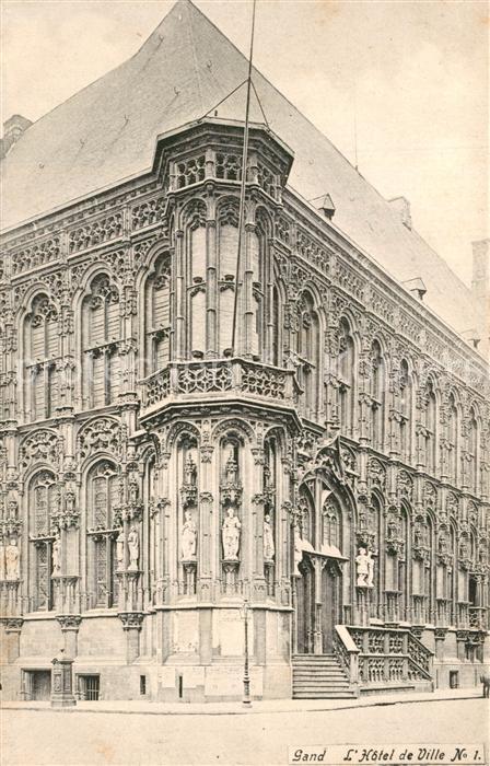 Gand Belgien Hotel de Ville No 1