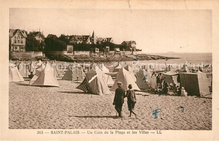 Saint-Palais-sur-Mer Un Coin de la Plage et les Villas