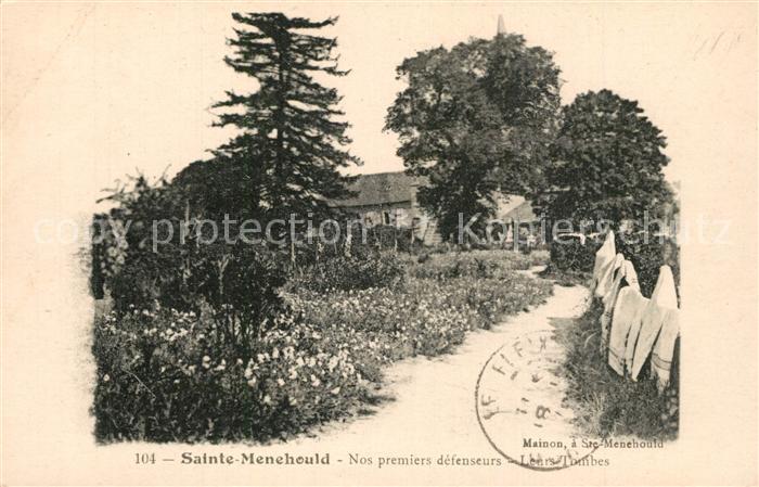 Sainte-Menehould Nos premiers defenseurs Leurs Tombes