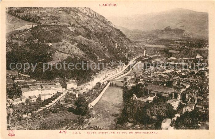 Foix Route d’Espargne et Pic de Montgaillard