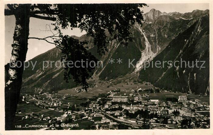 Chamonix et le Brevent