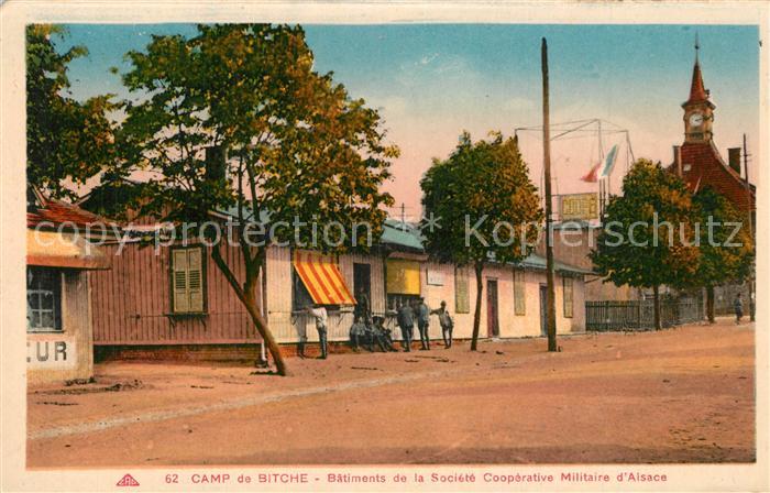 Bitche Moselle Camp de Bitche Batiments de la Societe