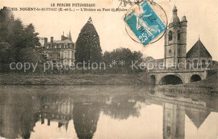 Nogent-le-Rotrou Huisne au Pont St Hilaire