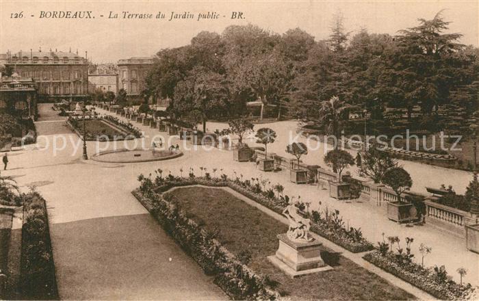 Bordeaux La Terrasse du Jardin public
