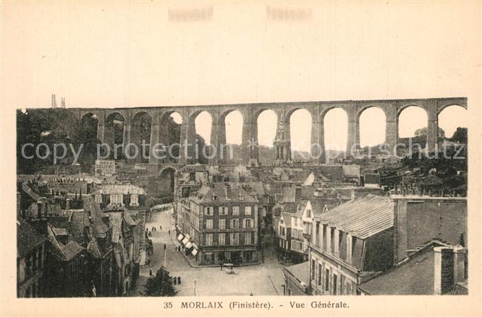Morlaix Vue generale Viaduc