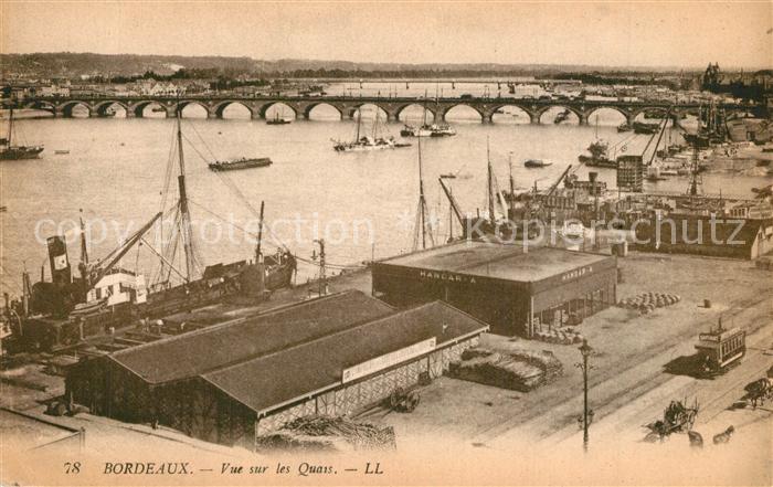 Bordeaux Vue sur les Quais