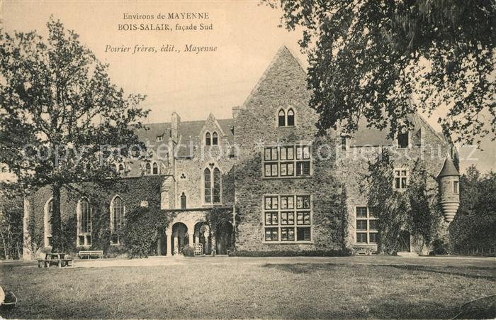 Mayenne Bois Salair facade Sud